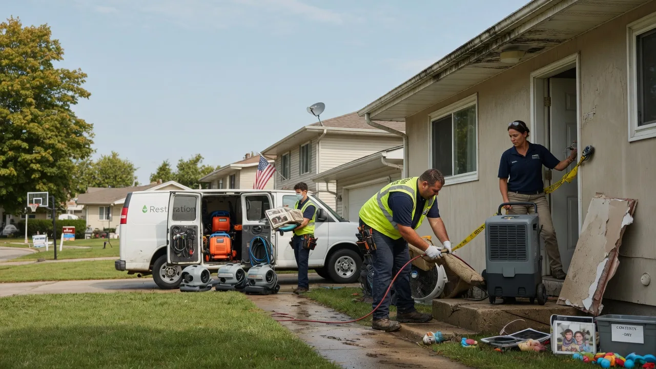 Water Damage Restoration in New Hampton, IA near me